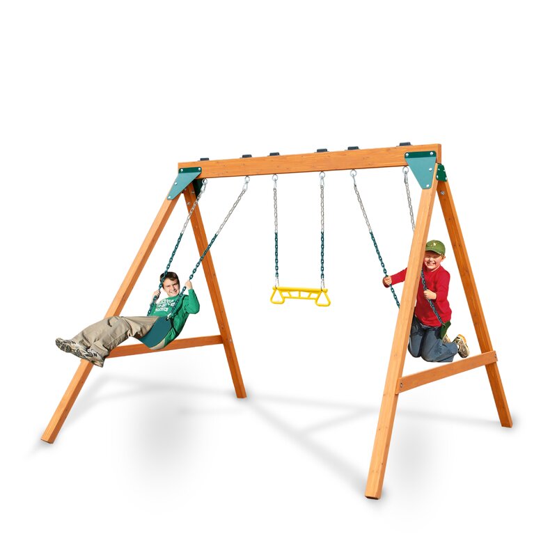 Gorilla Playsets Gorilla Basic Swing Set Reviews Wayfair Canada